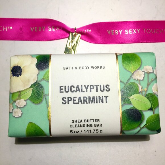 BBW Bath Body Works Candle Soap Spray Mist Gel Bundle 5 Piece Set Eucalyptus NEW - Picture 2 of 6